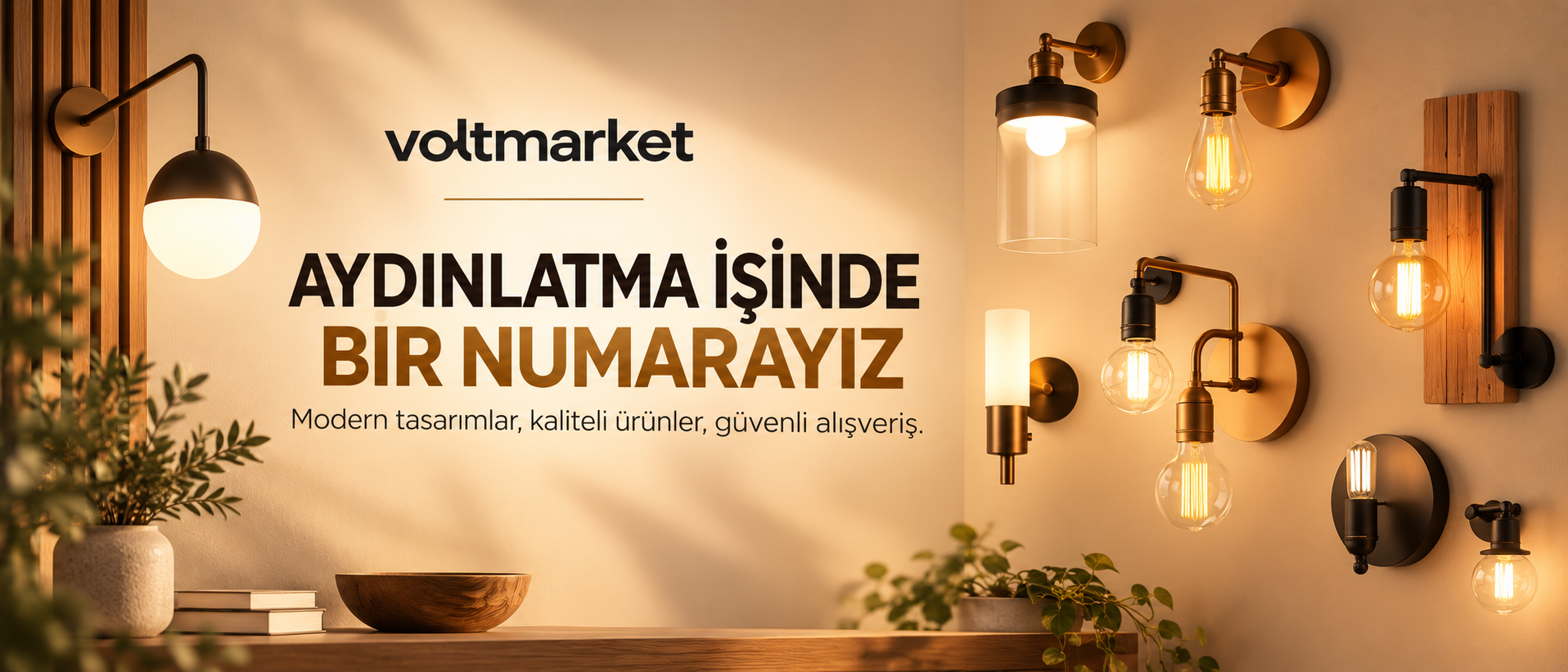 Voltmarket aydınlatma ürünleri